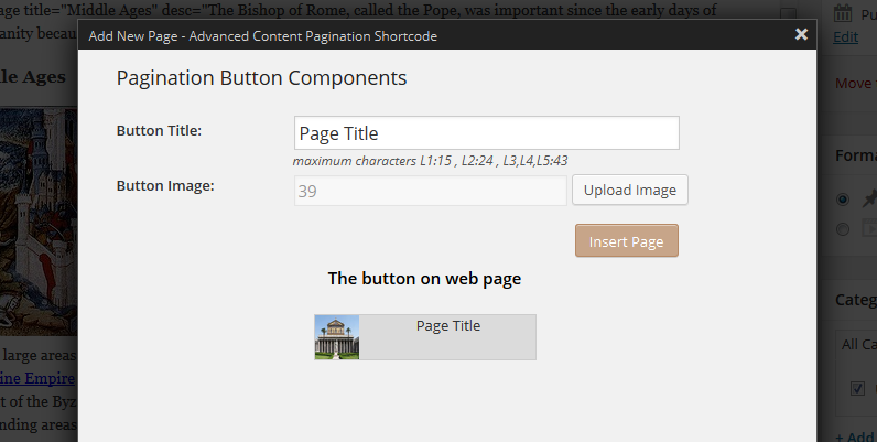 APP New page creator pop-up #7