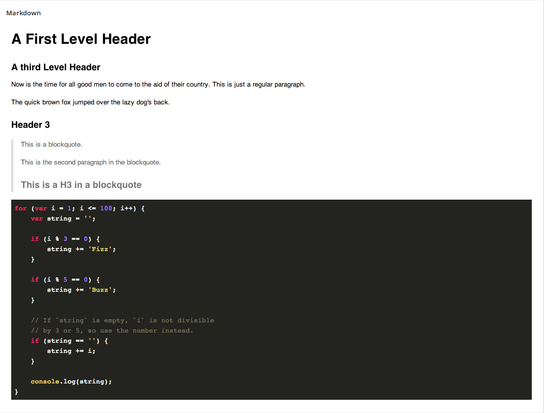 Preview mode (Preview theme: GitHub, Syntax highlight theme: Monokai Sublime).