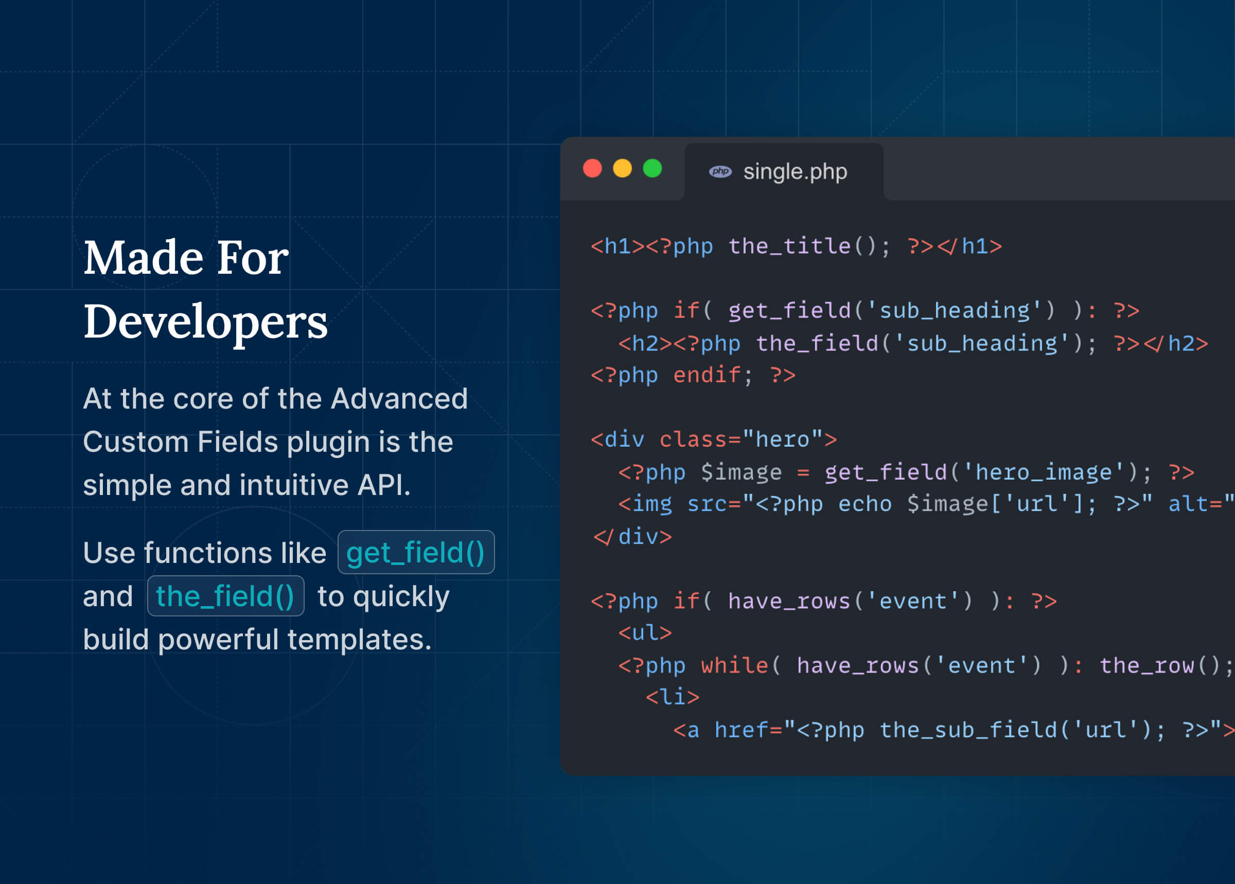 Made for Developers