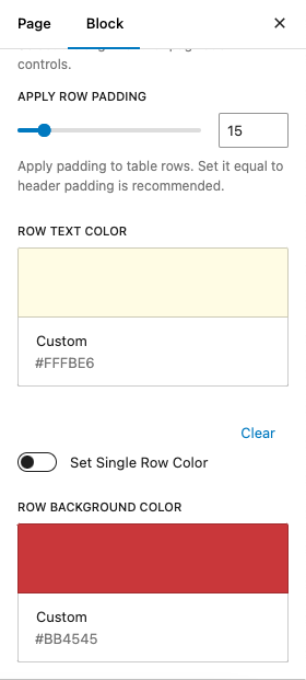 You can change / update the UI settings of datatable as per your requirements.
