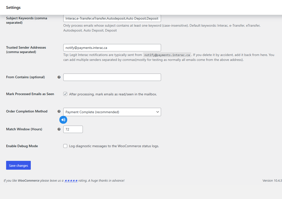 Blocks checkout with branded gateway