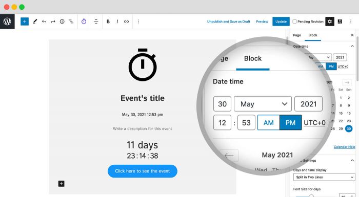 Count up blocks: The Count Up block is perfect for showcasing numbers in Gutenberg. You can use it to show how many clients you have, how much money you have raised etc.