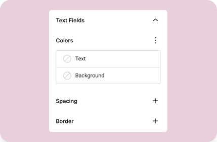 Form Fields Customization