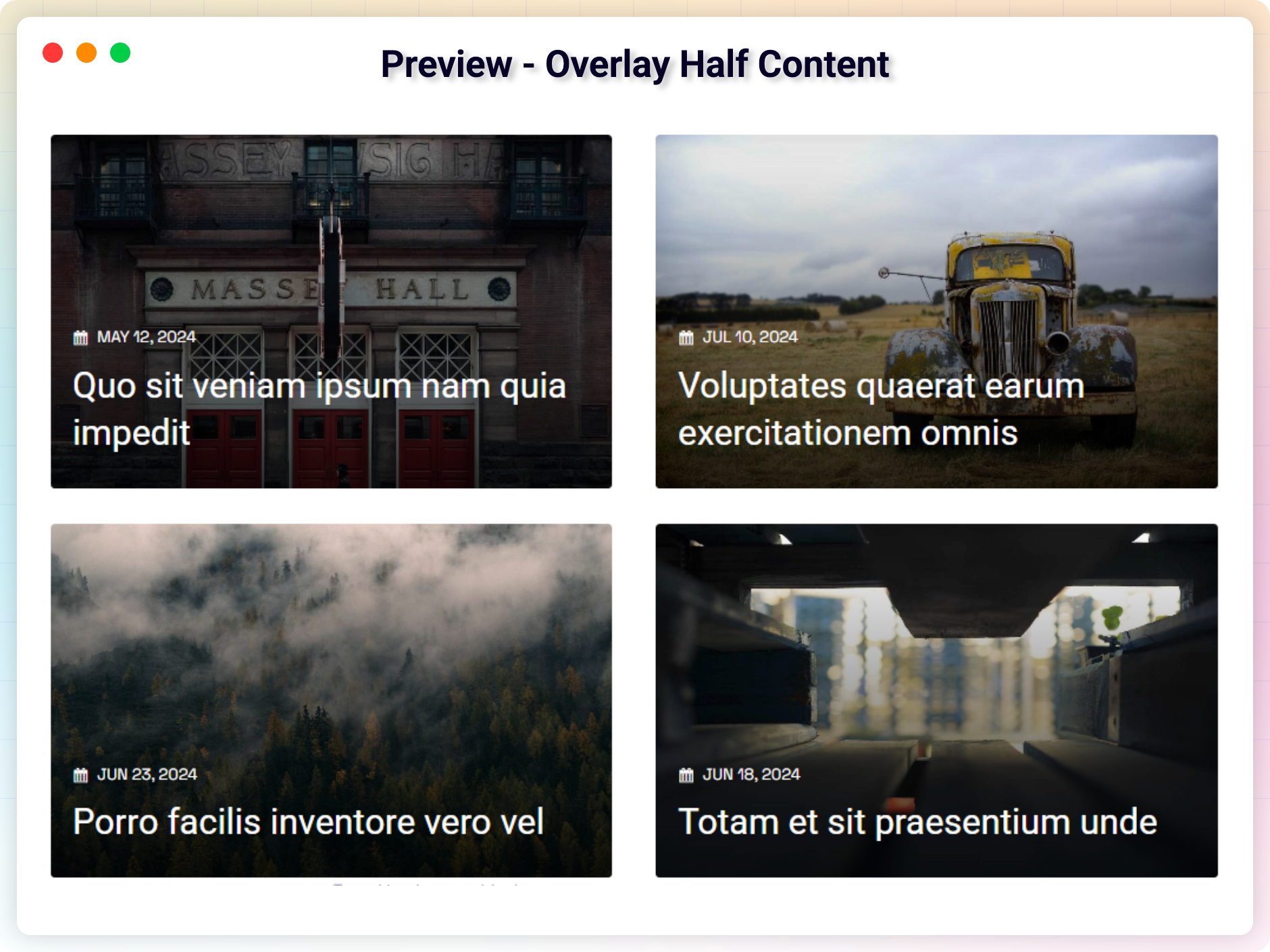 Preview - List Style