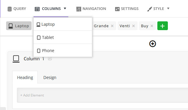 Resposnsive layouts for all devices