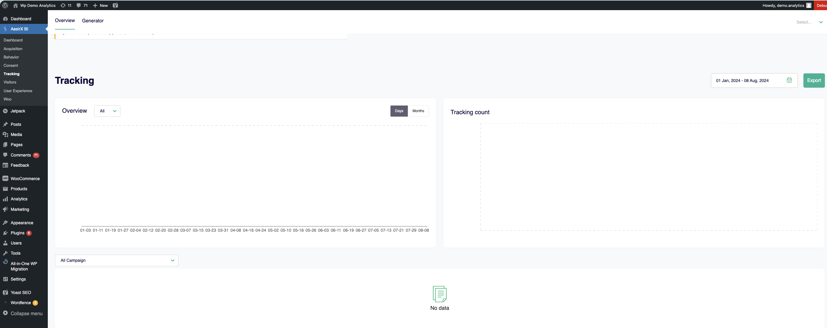 Tracking - Measure the performance of marketing campaigns.