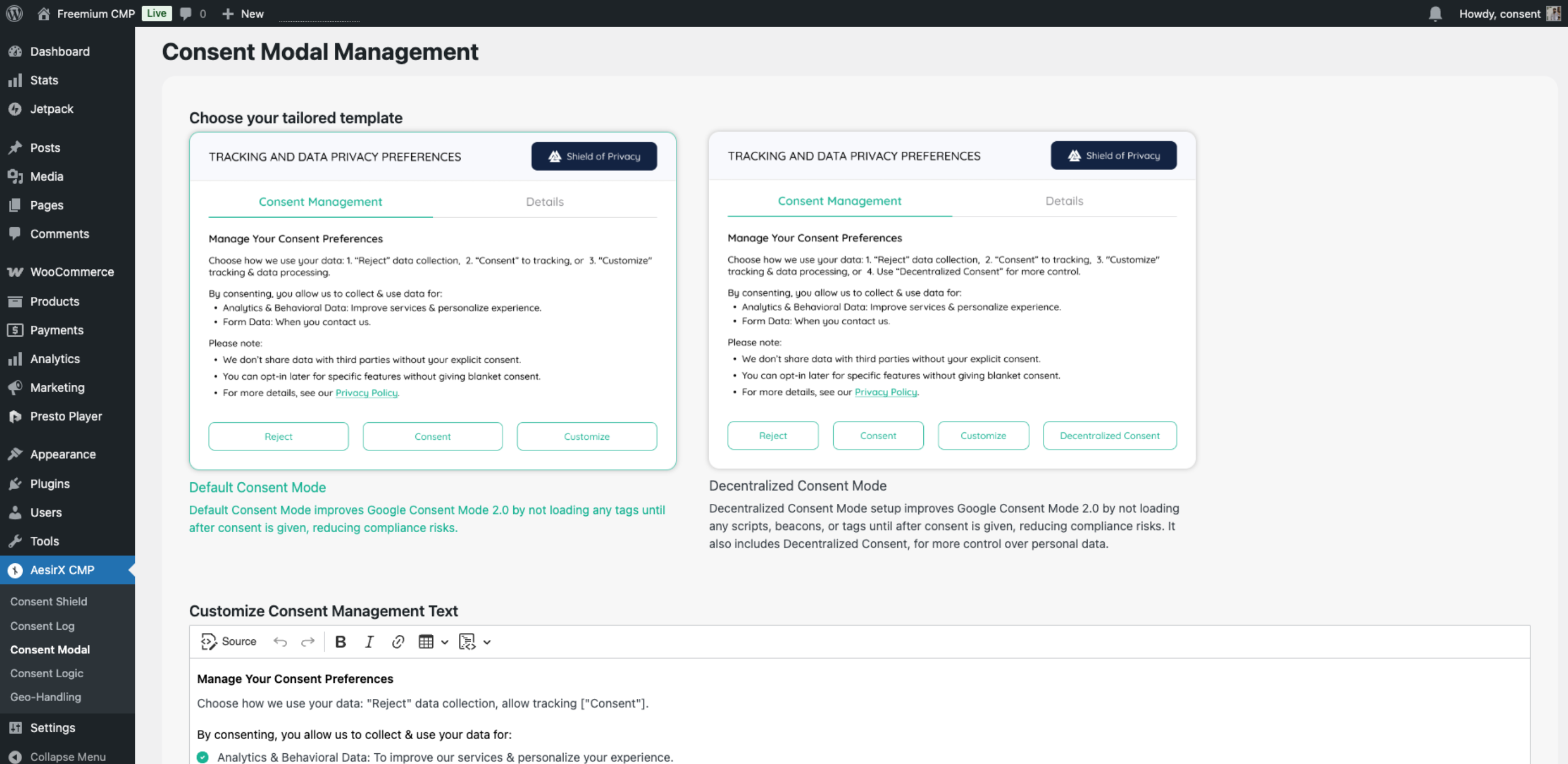Tracking - Measure the performance of marketing campaigns.