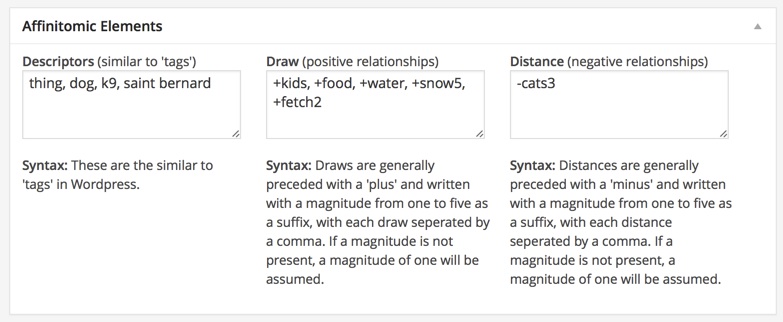 This shows the descriptor, draw, and distance fields and how they are utilized.
