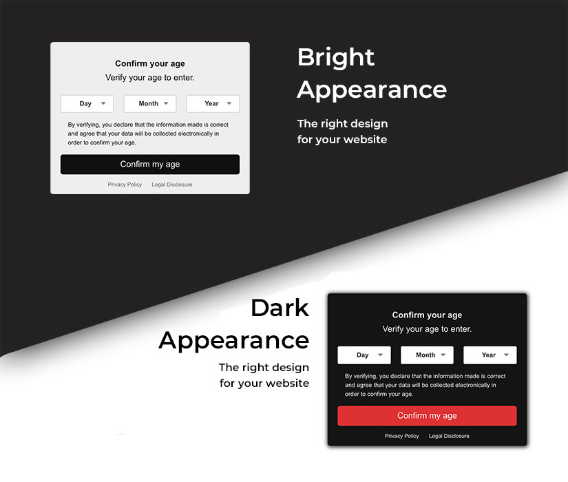 Dark/Bright Appearence