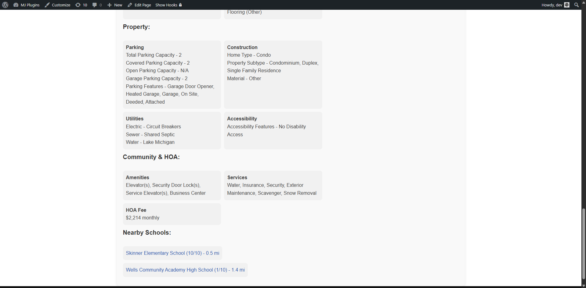 Single listing details 03