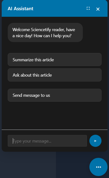 **Multi-Action Chatbot:** Give your readers the power to summarize articles, ask specific questions about the post, or send you a direct message.