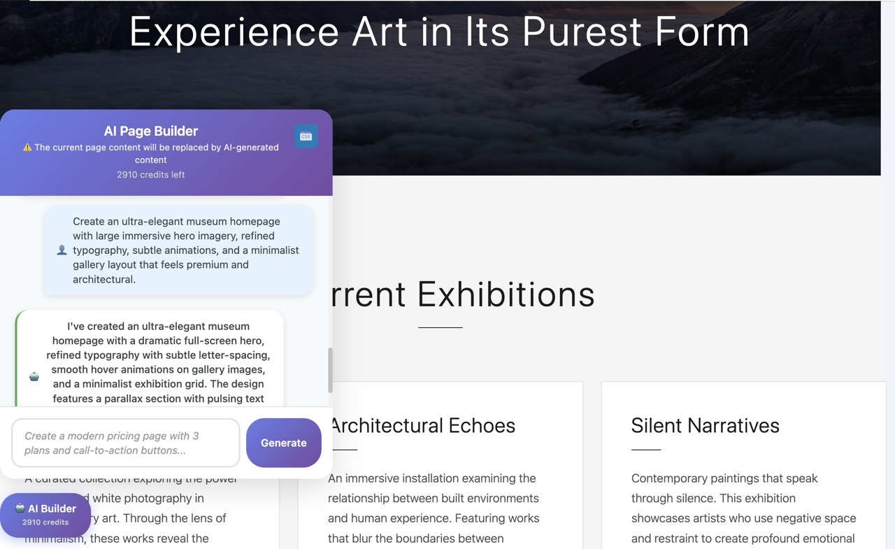 AI Generated page prompt 3