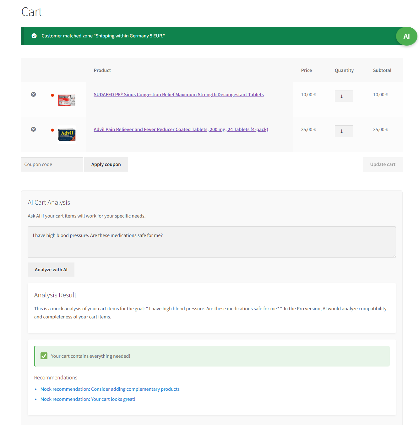 **Search Settings** - Customize AI explanations, search templates, performance settings, and display options for optimal user experience