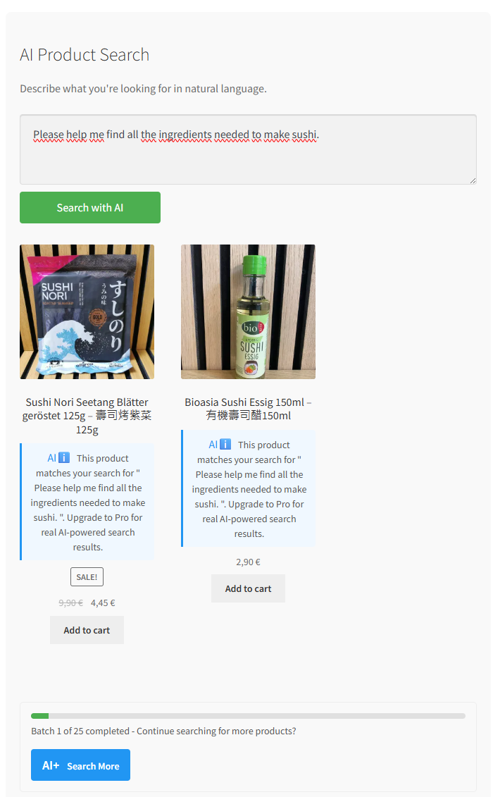 **AI Cart Analysis Example 2 (Pro)** - "I have high blood pressure. Are these medications safe for me?" - Real AI health risk assessment