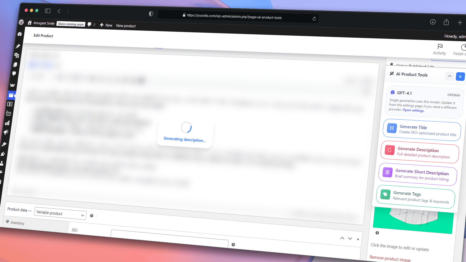 Automation Jobs: Configuring AI Tool Settings