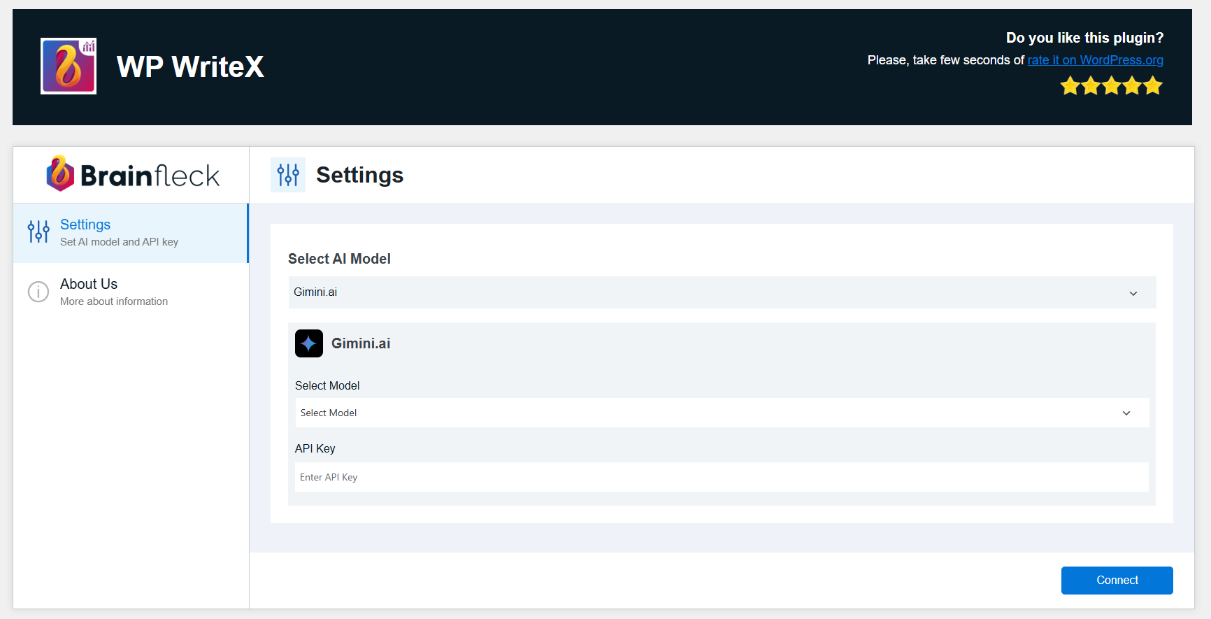 Gimini AI Settings