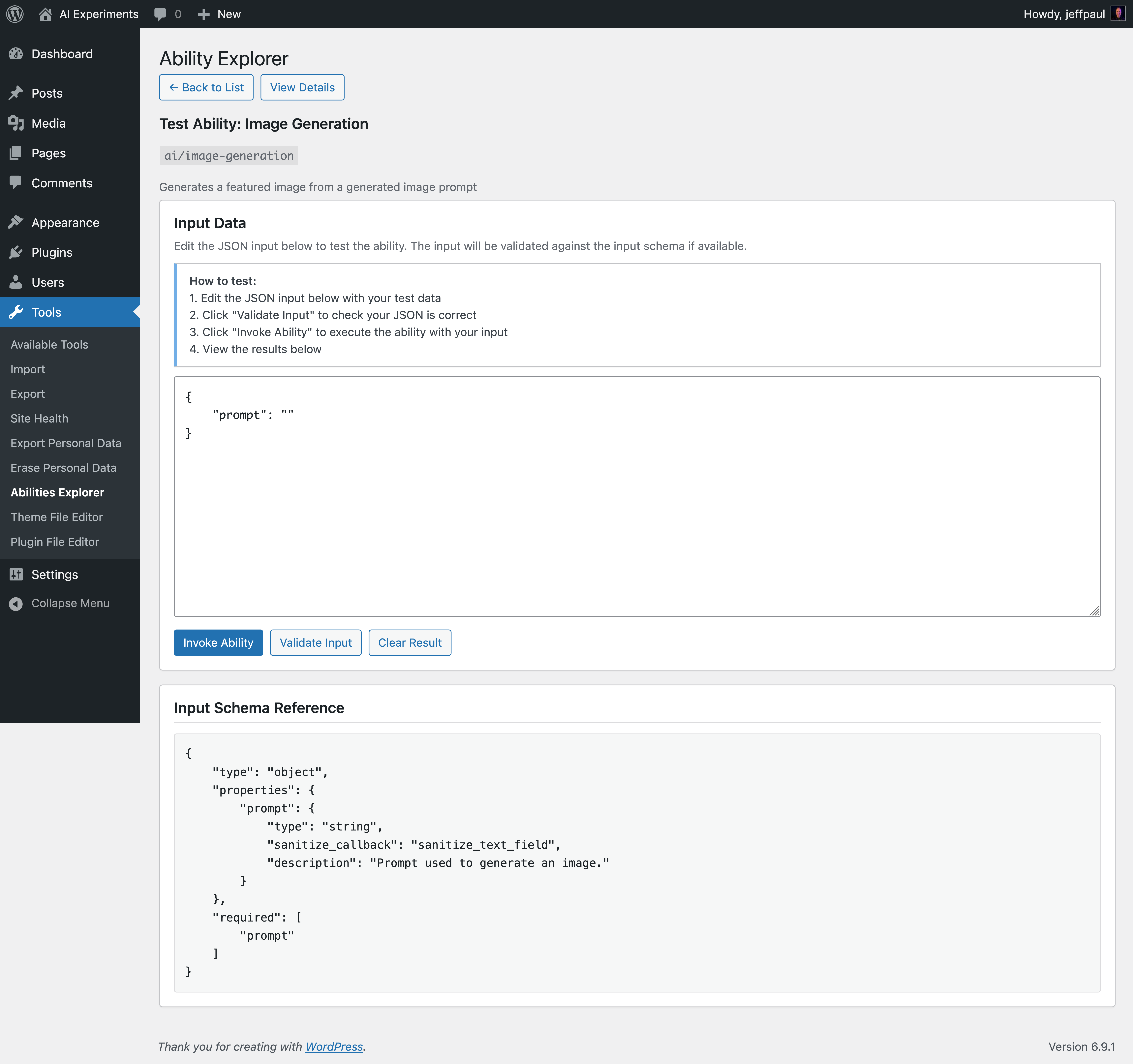 Post editor sidebar showing Generate AI Summary button and the generated content summary within an AI Summary block.