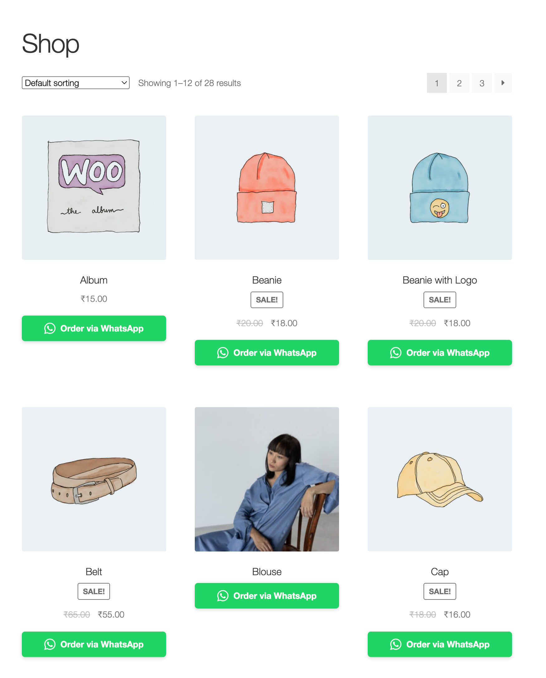 Admin settings – Button appearance