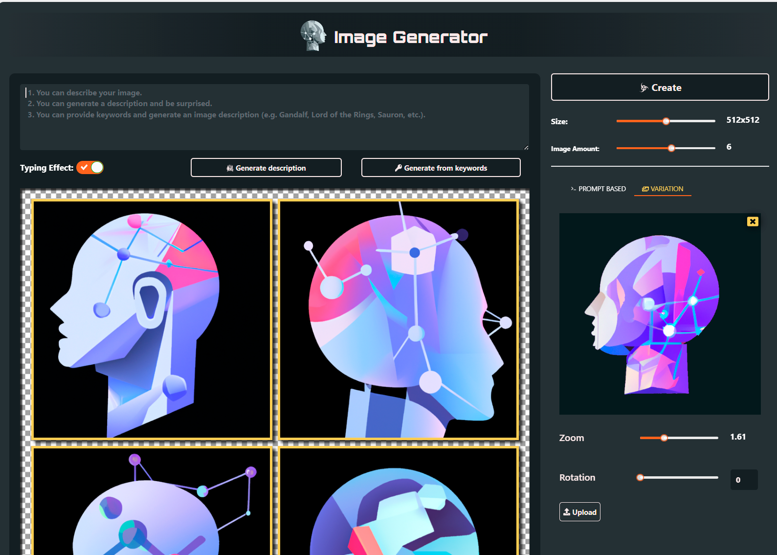 Image Variation Generator