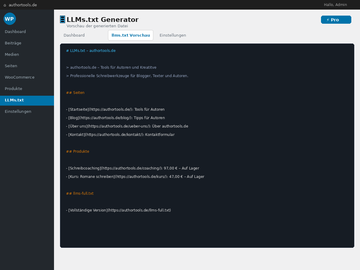 Pro-Modus — Lizenzschlüssel eingeben und freischalten (keine echte Lizenznummer erforderlich) / Pro mode — enter and activate licence key (no real licence number shown)