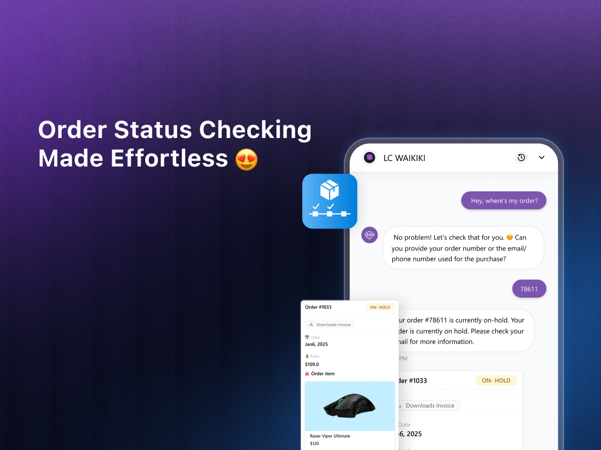 Order tracking