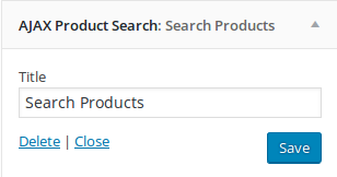 Ajax product categories