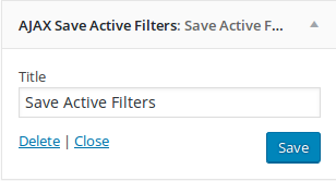Shop Sidebar