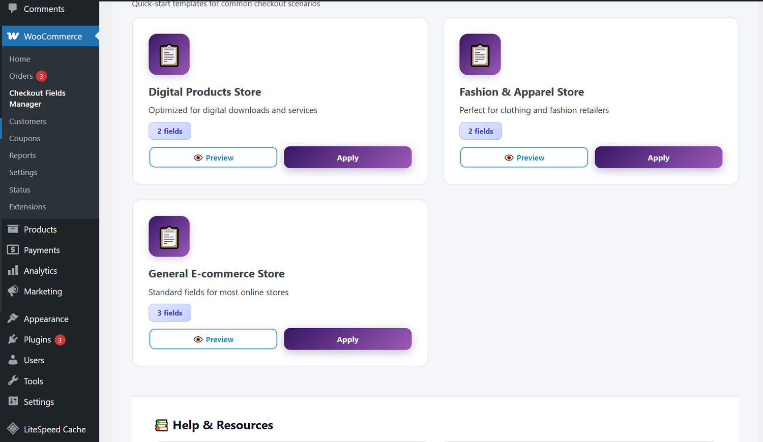 Field editor with all customization options