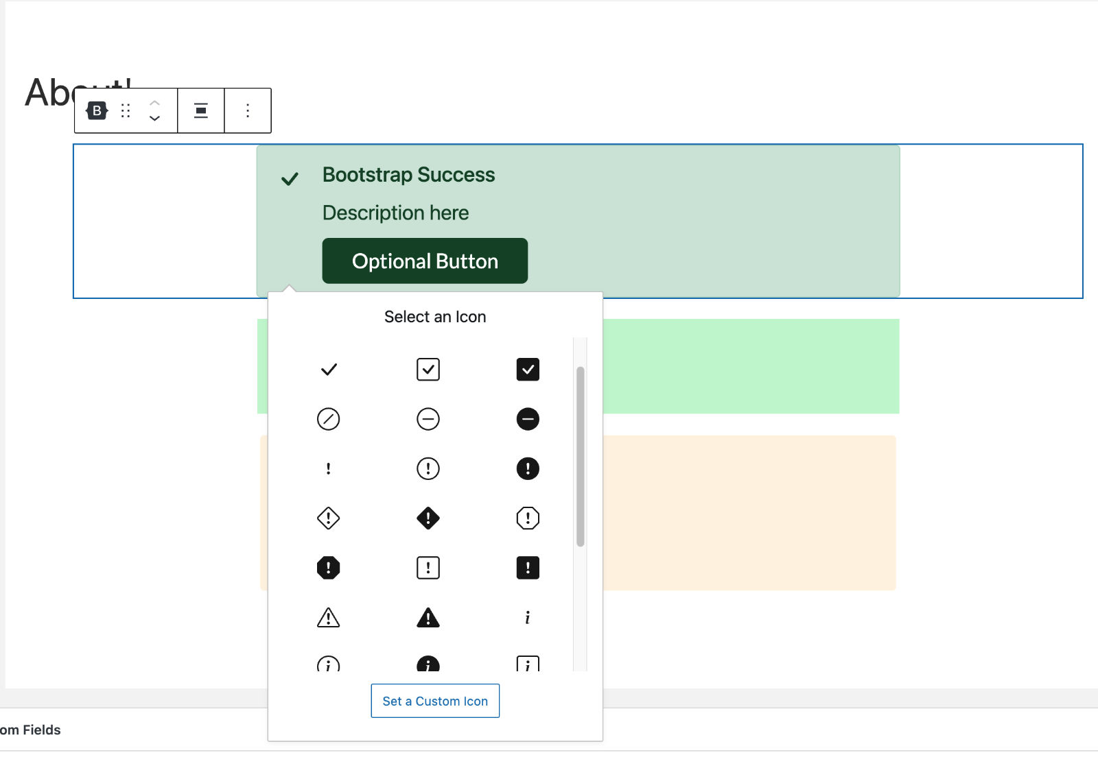 Icon Selector