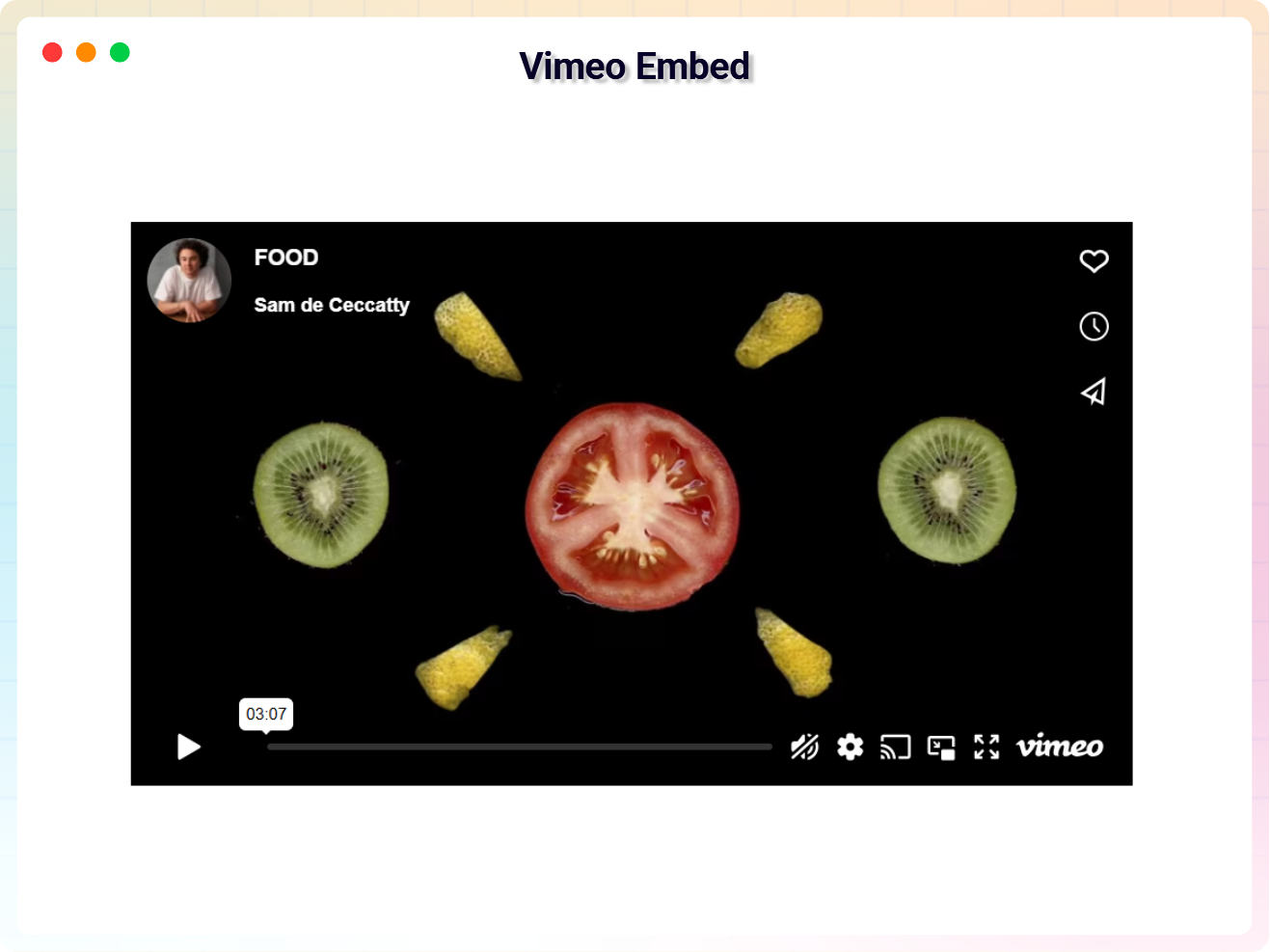 Vimeo Embed