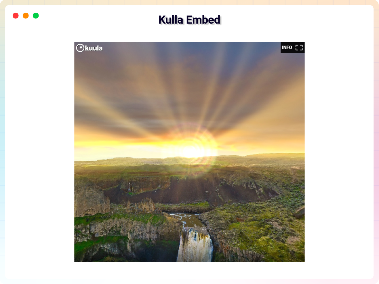 Kuula Embed
