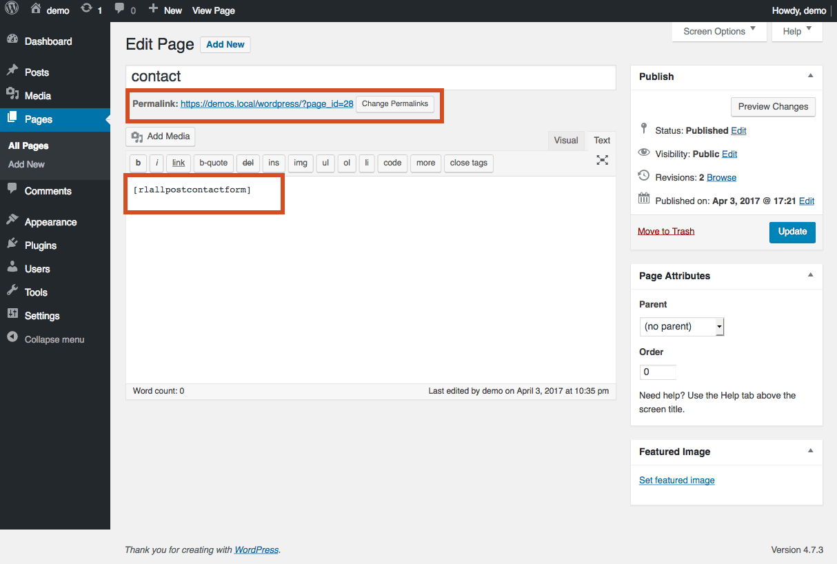 About design of Confirmation&Submission-Window