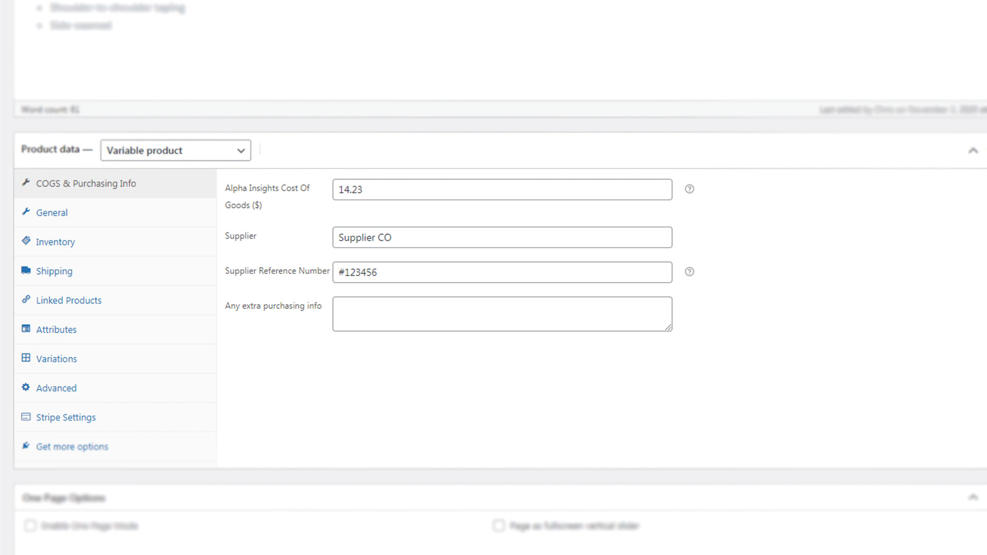 Dashboard Profit Reporting