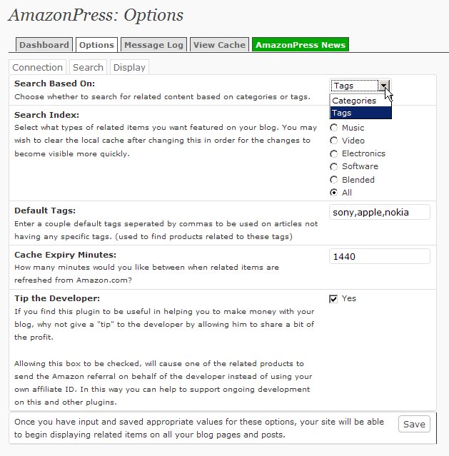 **screenshot-1** - Automatic products in Post/Page action related to antioxidants.