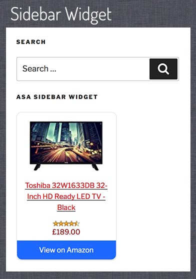 ASA comes with many options