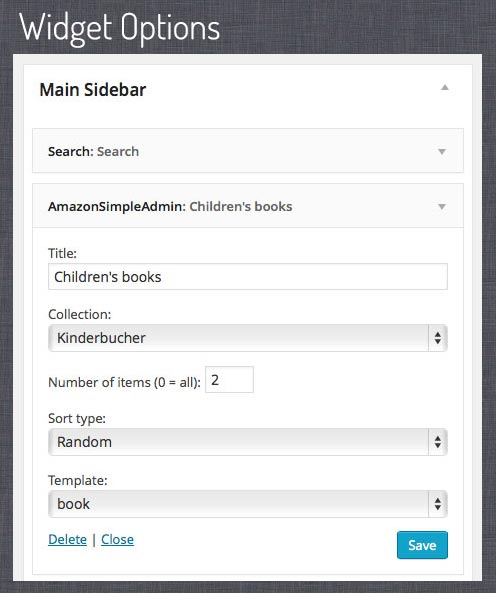 With ASA you can manage Amazon products in collections ...