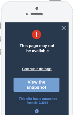 Mobile compatibility provides all visitors with the ability to view these snapshots.