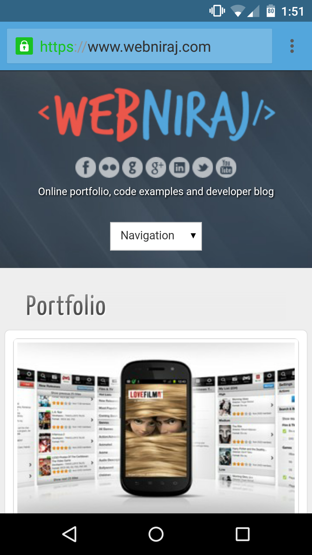 Status Bar using #53A6DC