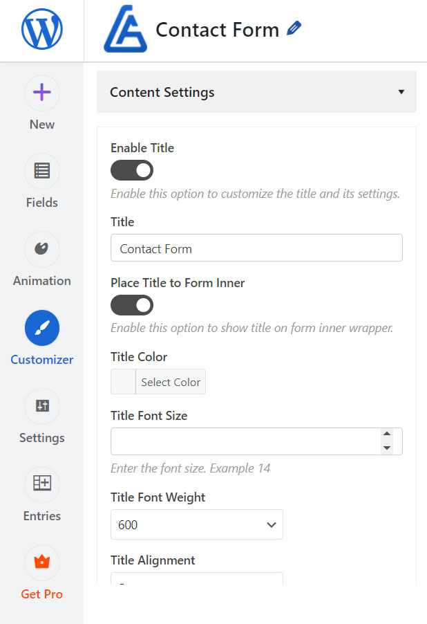 New Form Template Adding