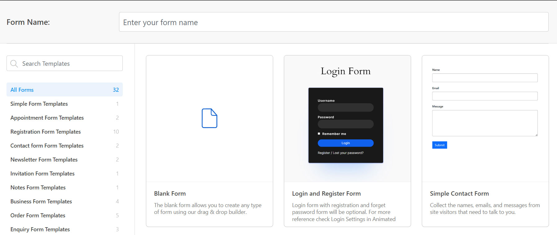 Pre-made Animations Adding
