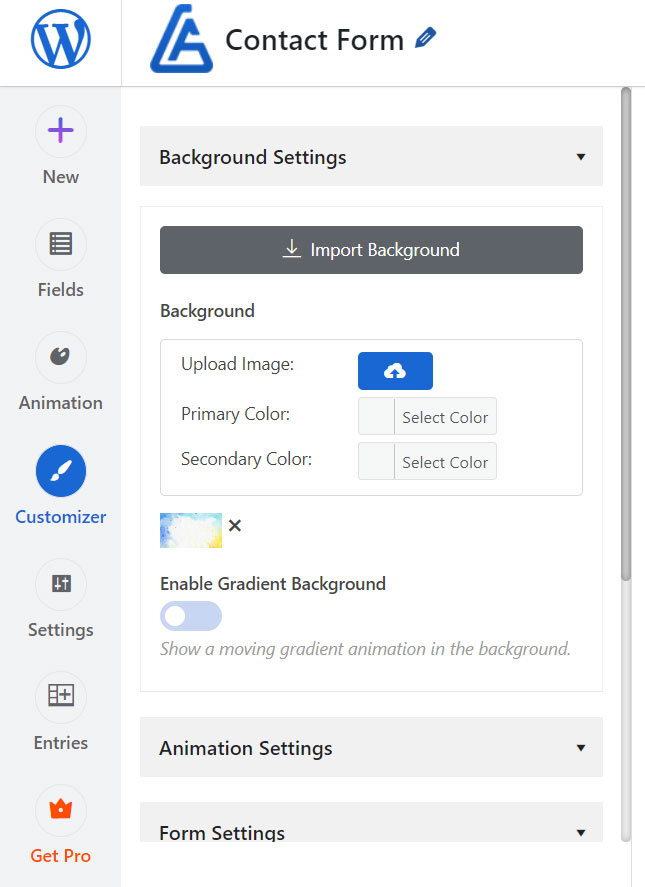 Instant Form Preview
