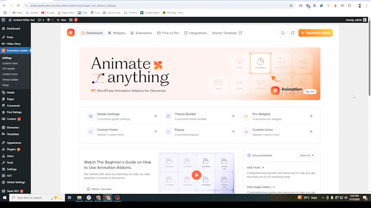**Pre-Built Templates** Choose from a rich collection of ready-to-use animation templates to save time and effort.