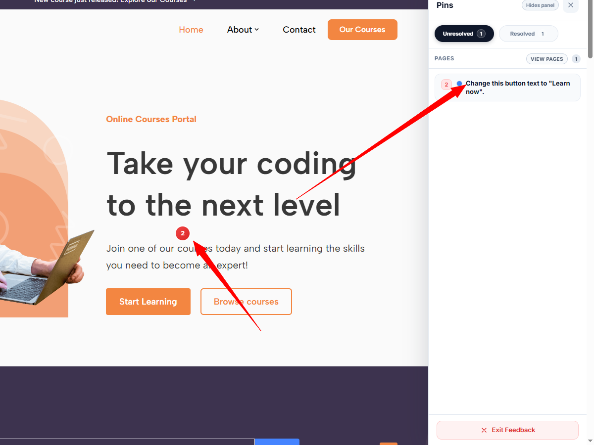 The comment panel with priority selector, assignee dropdown, file attachments, and @mention support.