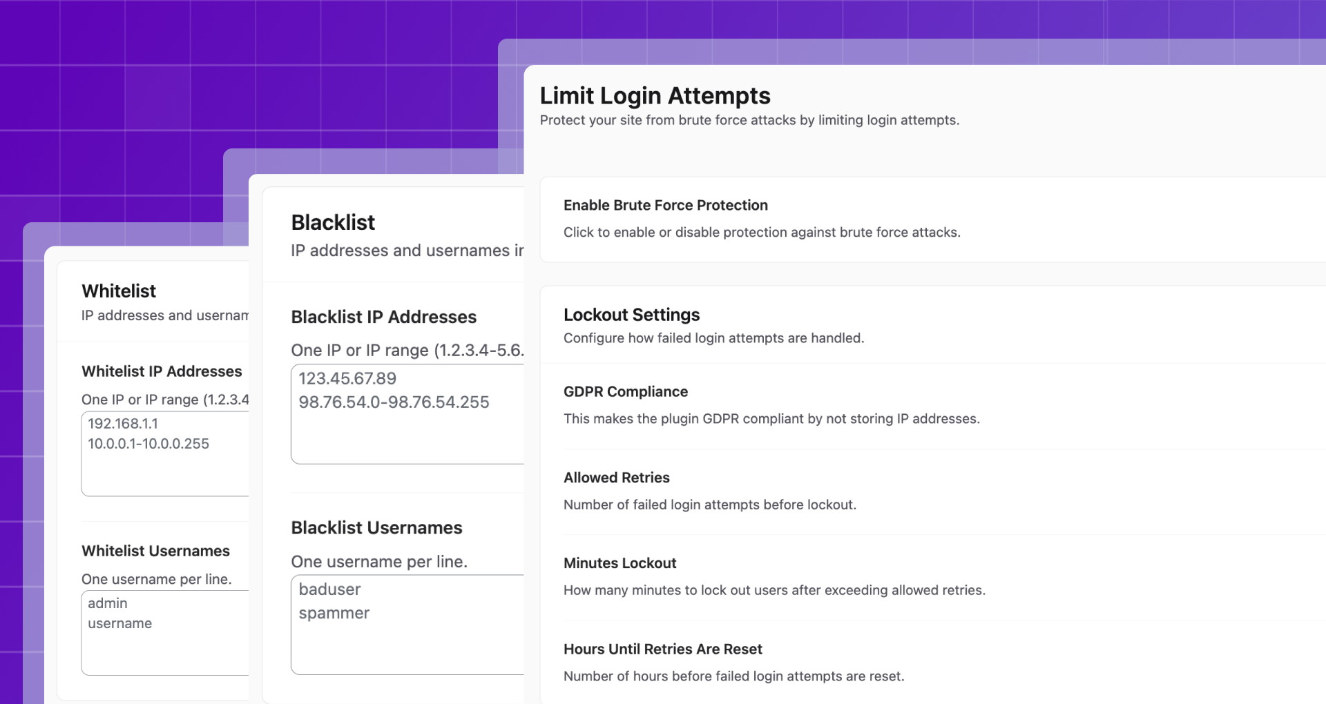 Limit Login Attempts