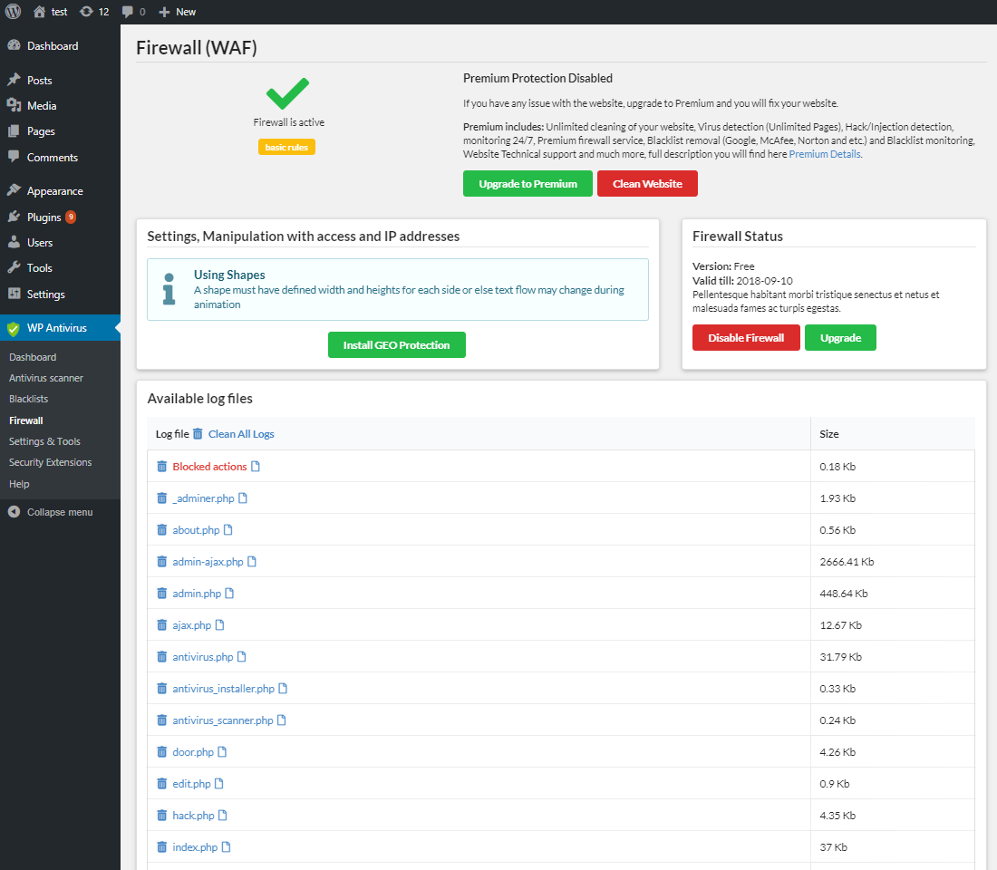 Bruteforce protection for login page (page before login form)