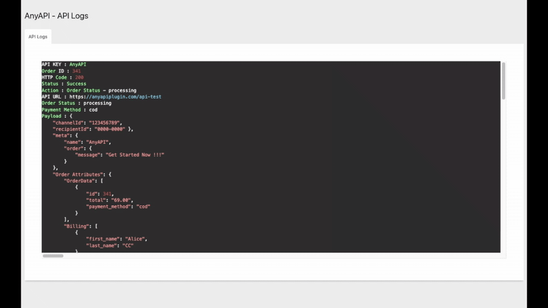 **API logs* - Monitoring your WooCommerce API integration data