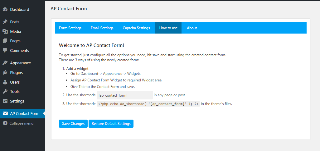 Plugin How to