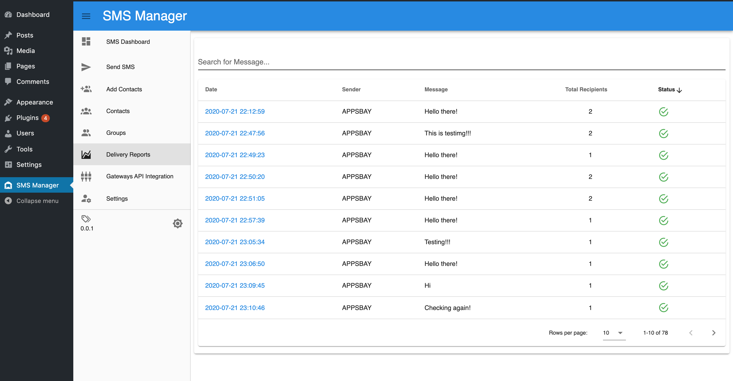 Gateways API Integration, where you register your preferred gateways from the list of supported gateways.