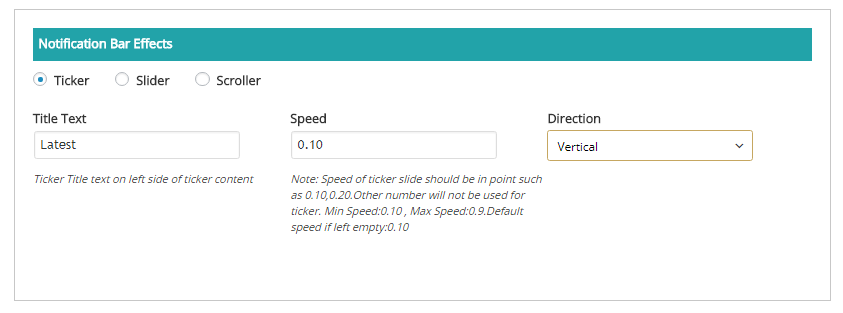 Screenshot 7 - Multiple Text Content  With Call to action button Settings