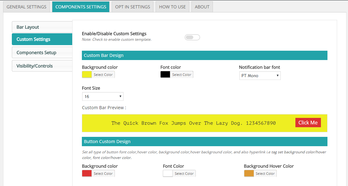 Screenshot 18 - Call to action: Contact Form 7 Settings